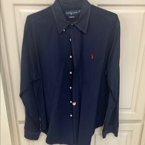 Ralph Lauren Men's Navy Blue Shirt